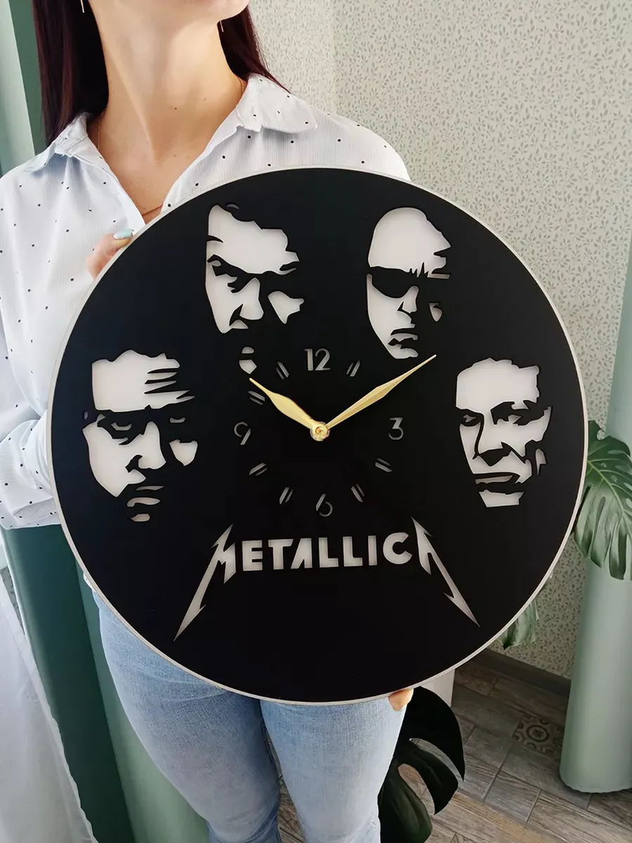 Настенные часы Metallica, Металлика
