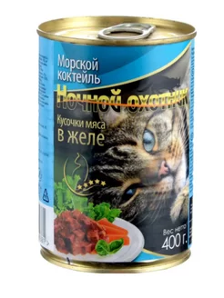 Корм для кошек Морской коктейль 400г