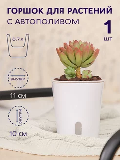 Набор кашпо с автополивом Botanica. 241422286 купить за 613 ₽ в интернет-магазине Wildberries