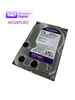 Western Digital жесткий диск, 2 ТВ WD20PURZ Western Digital 241446361 купить за 7 690 ₽ в интернет-магазине Wildberries