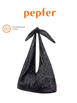 Сумка хобо через плечо большая пайетки Pepfer 241464511 купить за 4 237 ₽ в интернет-магазине Wildberries