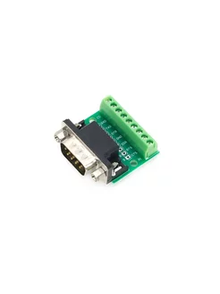 DB9 папа. Плата переходник с клеммами Arduino 241472697 купить за 284 ₽ в интернет-магазине Wildberries