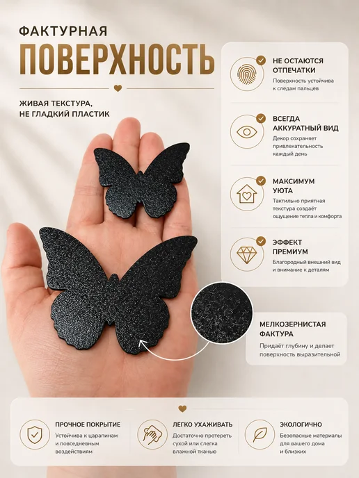 TopWooden Панно на стену декоративное, надпись для интерьера и декора, черный, фото 2