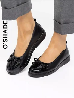 Балетки женские черные O`SHADE 241552103 купить за 2 689 ₽ в интернет‑магазине Wildberries