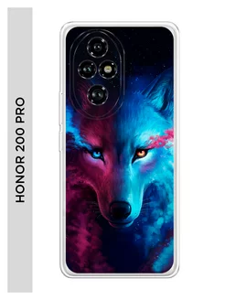 Чехол на 200 Pro с рисунком Honor 241604153 купить за 412 ₽ в интернет-магазине Wildberries