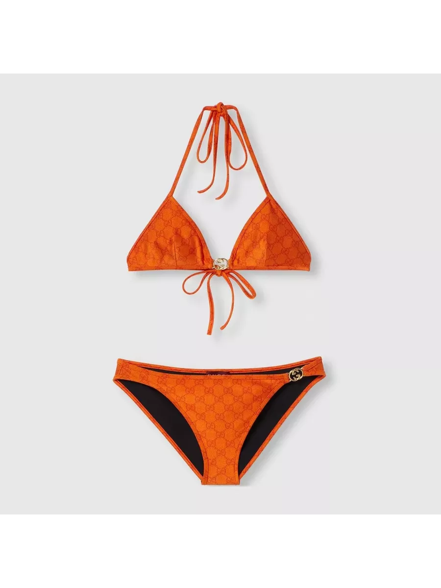 White gucci bikini hotsell