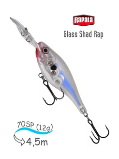 Воблер GSR07 GSD Glass Shad Rap rapala 241646970 купить за 1 454 ₽ в интернет-магазине Wildberries