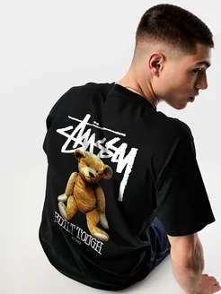 Футболка с принтом Stussy