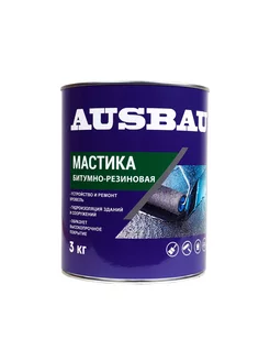 Мастика битумно-резиновая для кровли 3 кг AUSBAU 241651144 купить за 783 ₽ в интернет-магазине Wildberries