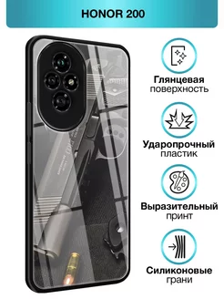 Стеклянный чехол на 200 Honor 241661725 купить за 472 ₽ в интернет-магазине Wildberries