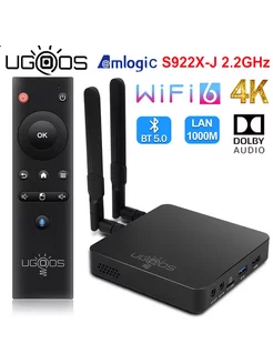 Приставка UGOOS AM6B PLUS smart TV box UGOOS 241670460 купить за 16 805 ₽ в интернет-магазине Wildberries