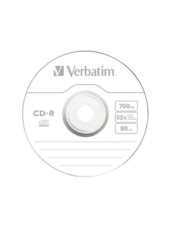 Диск CD-R (43432) 700MB 25штук Verbatim 241681597 купить за 831 ₽ в интернет-магазине Wildberries