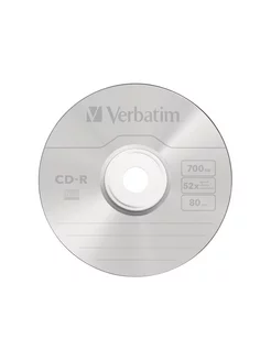 Диск CD-R (43343) 700MB 50штук Verbatim 241681620 купить за 2 108 ₽ в интернет-магазине Wildberries