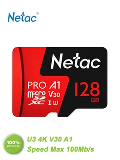 Карта памяти micro sd 128 гб microSDXC U3 4K V30 A1