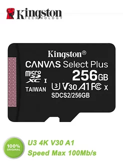 Карта памяти micro sd 256 гб microSDXC U3 4K V30 A1