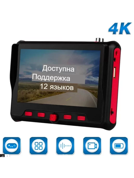 KSV Монитор-тестер для аналоговых камер до 8.0Мп KSV-501, вариант, фото 2