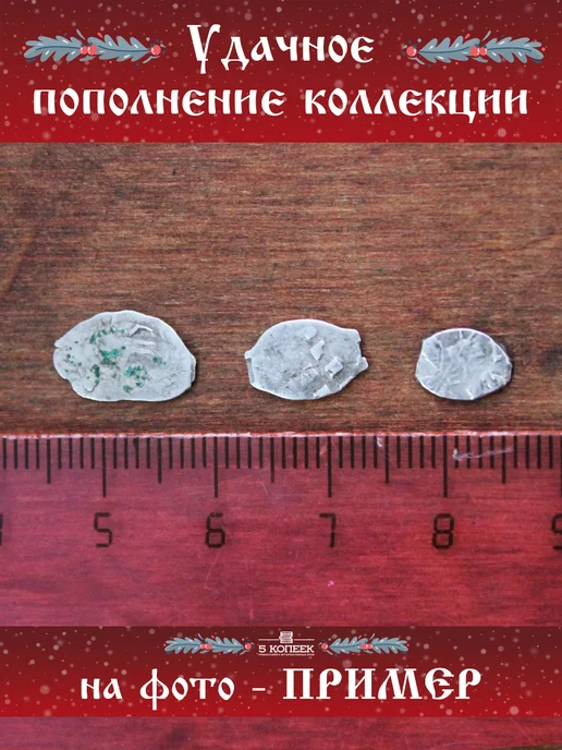 5 копеек Царская Чешуя Петра I, вариант, фото 2