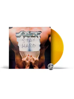 Raven - Stay Hard (LP) 2023 Translucent Yellow Limited