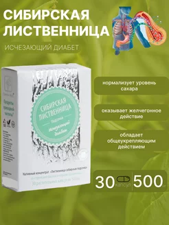 Сибирская Лиственница Исчезающий Диабет