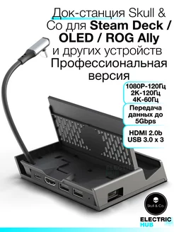 Док-станция Steam Deck, OLED, ROG Ally Проф. версия