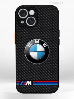 Чехол на iPHONE 15 с принтом машина BMW