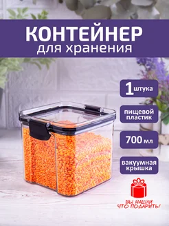 Контейнер для хранения сыпучих продуктов герметичный