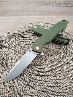 Нож флиппер Форт green micarta сталь D2 Five Pro 241816139 купить за 1 299 ₽ в интернет-магазине Wildberries