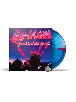 Saxon - Power & The Glory (LP) Blue Purple Swirl Limited