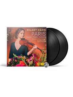 Hilary Hahn - Paris (2LP) 2021 Black 45 RPM Gatefold