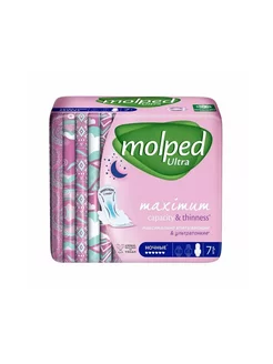 Прокладки Molped Ultra Long, 7 шт Распродажа 241919369 купить за 250 ₽ в интернет-магазине Wildberries