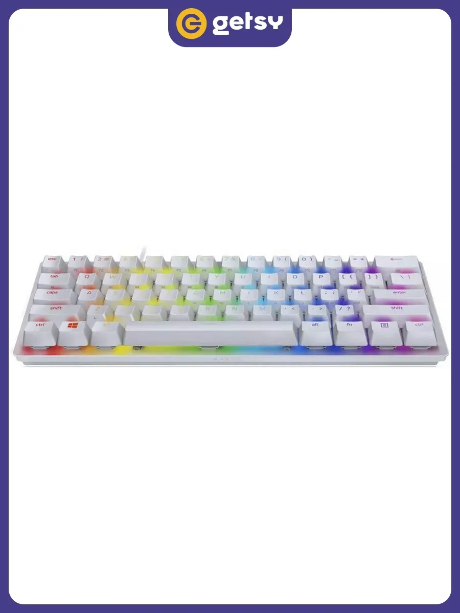 Razer Клавиатура игровая Huntsman Mini, белая