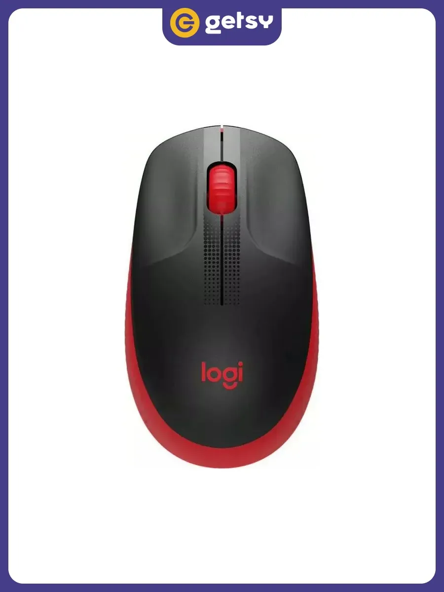 LOGITECH Мышь беспроводная M190 (910-005908), красная