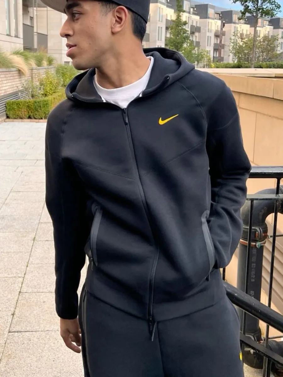 Зип-худи с капюшоном tech fleece...