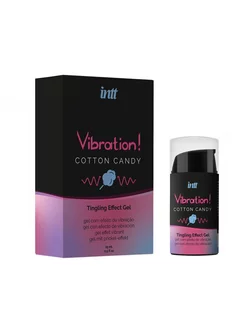 Жидкий вибратор Vibration Cotton Candy с ароматом сахарной