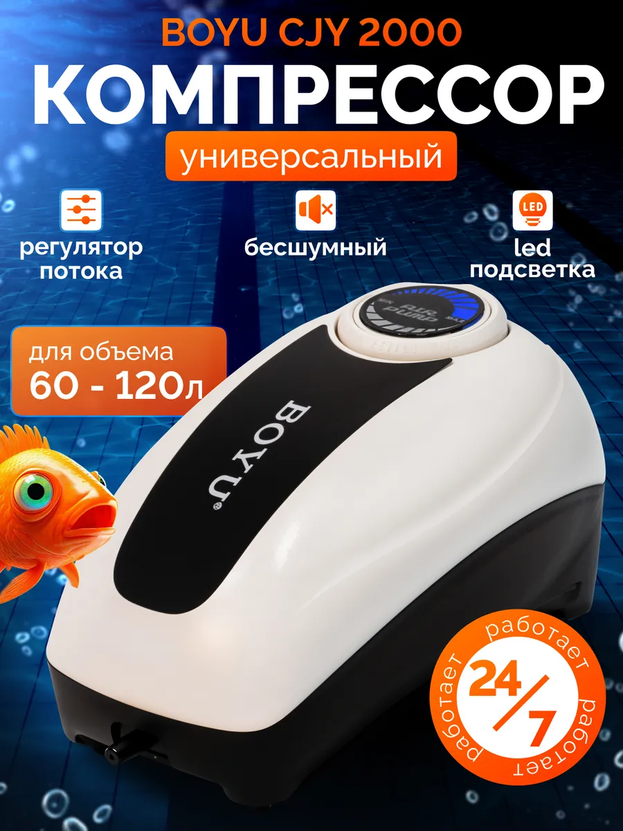 Бесшумный компрессор для...