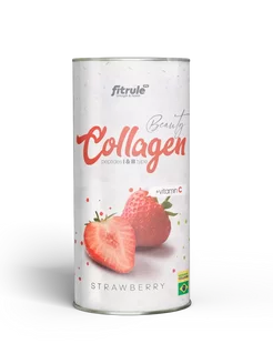 Коллаген Fitrule Beauty Collagen 300g порошок клубника