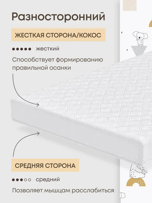 Матрас детский Матрас 160х70 беспружинный детский, 160x70, фото 7