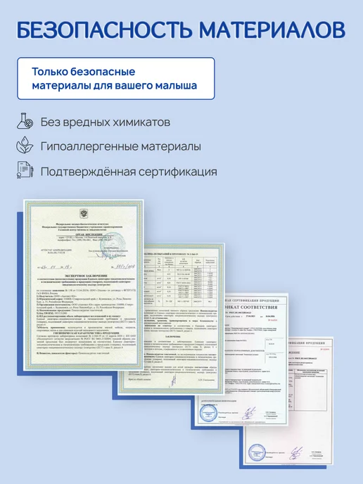 Hakkuna Matata Матрас детский 140х70 в кроватку анатомический, вариант, фото 5