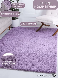 Ковер комнатный с длинным ворсом 200 х 300 см CARPET_MANIA 242112445 купить за 9 188 ₽ в интернет-магазине Wildberries