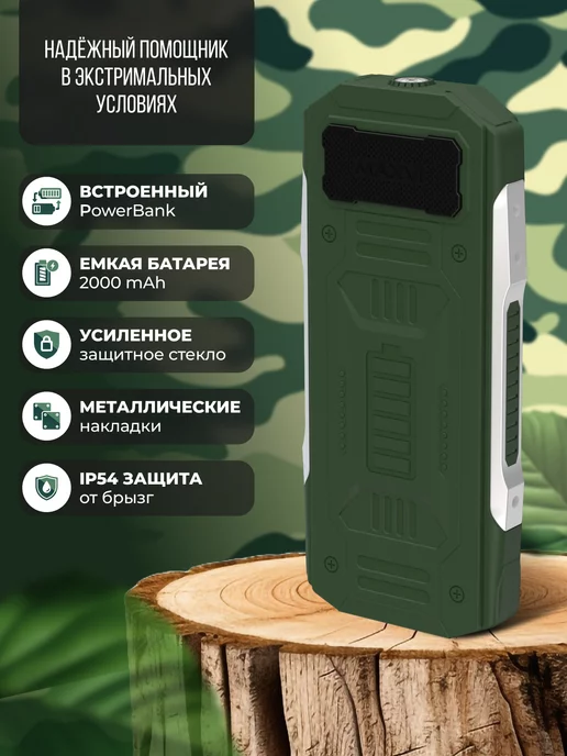 Maxvi Мобильный телефон кнопочный для армии без камеры T20, вариант, фото 3