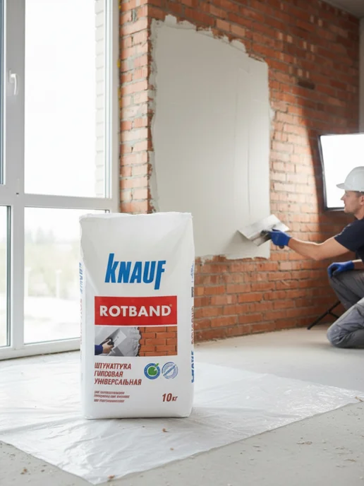 Knauf Штукатурка ротбанд 5кг, 5 кг, фото 3