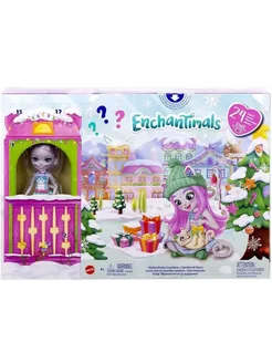 Адвент Enchantimals HHC21 с куклой Сибилл Снежный барс Enchantimals 242141705 купить за 2 203 ₽ в интернет-магазине Wildberries