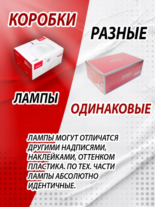 SUNUV Лампа для маникюра SUN 1 SE оригинал с кварцевыми диодами, белый, фото 6