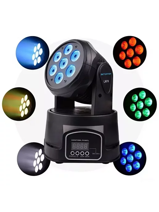 Квинс Лазерный проектор светомузыка StarDisco LM70S, черный, фото 8