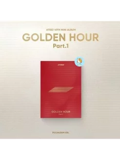 Альбомы-Smart ATEEZ 10th Mini-GOLDEN HOUR POCAALBUM VER