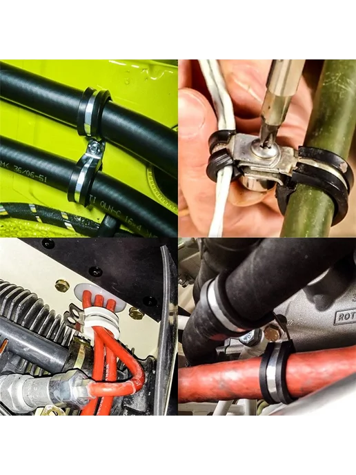 Mgf Mega Fix Хомут обрезиненный Руббер 42 15 W1 (1 шт.), 1 шт, фото 4