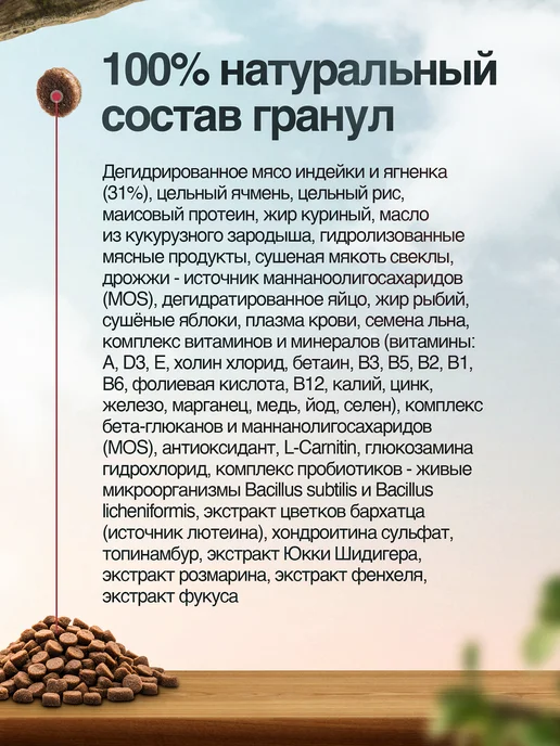 Сухой корм BLITZ для собак, щенки, ягненок, 1,8 кг, фото 3