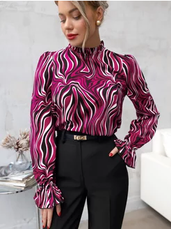 Блузка нарядная праздничная Camicia 242243047 купить за 1 259 ₽ в интернет-магазине Wildberries