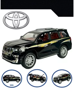 Машинка металлическая Тойота Land Cruiser коллекционная 1 24