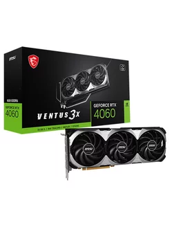 Видеокарта RTX 4060 8ГБ (RTX 4060 VENTUS 3X 8G) MSI 242307712 купить за 34 003 ₽ в интернет-магазине Wildberries